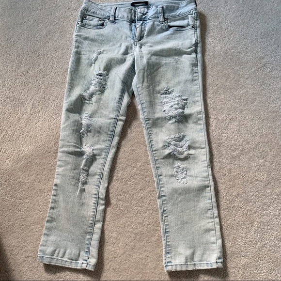Ripped Bleached Jeans - Picture 1 of 6